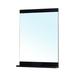 Solid wood frame mirror-black - BellaTerra 203107-MIRROR