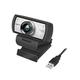 LogiLink UA0377 - Konferenz HD-USB-Webcam, 120° Ultraweitwinkelobjektiv, Dual-Mikrofon mit Rauschunterdrückung, manueller Fokus, für Videokonferenzen & Live-Streaming, Schwarz