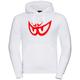 Berik The Eye Capuche, blanc-rouge, taille M