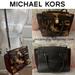 Michael Kors Bags | Michael Kors Traveler Brown Suede/Calf Hair Camo Satchel Handbag | Color: Brown | Size: Medium