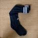 Adidas Underwear & Socks | Adidas Black Soccer Socks | Color: Black/White | Size: Over The Calf