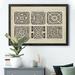 Ophelia & Co. Garden Parterre IV - Picture Frame Graphic Art Print on Canvas Canvas, Solid Wood in Gray/Green | 22.5 H x 30.5 W x 1.5 D in | Wayfair