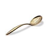 Bon Chef Slotted Serving Spoon Stainless Steel in Yellow | 1 W in | Wayfair 9464HFG