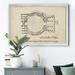 Williston Forge 'Plan for the Pantheon' - Picture Frame Graphic Art on Canvas Canvas, Solid Wood | 18.5 H x 24.5 W x 1.5 D in | Wayfair