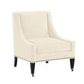 Armchair - Lillian August Dudley 32" Wide Polyester Armchair Polyester in Blue/Brown/Green | 37 H x 32 W x 33 D in | Wayfair LA3105C_CRISTO NATURAL