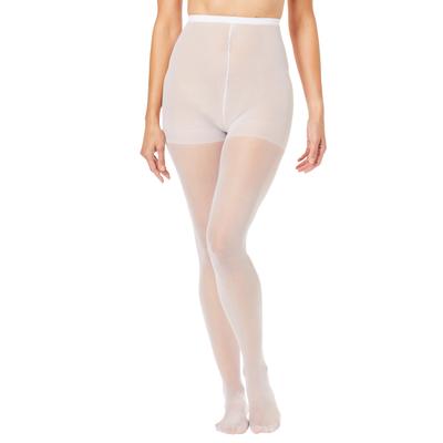 Plus Size Women's Daysheer Pantyhose by Catherines in White (Size A)