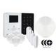 Alarme maison sans fil ip ipeos kit 4 - Blanc