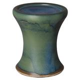 Dakota Fields Bella Ceramic Garden Stool Ceramic in Gray | 18 H x 15 W x 15 D in | Wayfair 6B68DF48F0B94E6D8251D803B62549C3