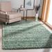 Green/White 96 x 1.81 in Indoor Area Rug - Ebern Designs Arayeli Abstract Green/Ivory Area Rug | 96 W x 1.81 D in | Wayfair