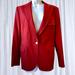Burberry Jackets & Coats | Burberry Patrick James Vintage Red Wool Blazer | Color: Red | Size: S