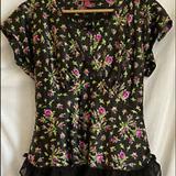 Victoria's Secret Intimates & Sleepwear | Betsy Johnson X Victoria’s Secret Pajama Set! | Color: Black/Pink | Size: S