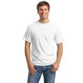 Hanes Men's Essentials Short Sleeve T-Shirt Value Pack (6-Pack), White, XXXXL