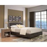 Sophia California King Bed In Gray - Alpine Furniture 6902CK-GRY