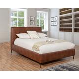 Sophia California King Bed In Brown - Alpine Furniture 6902CK-BRN