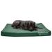 Indoor/Outdoor Deluxe Full Support Pet Bed, 53" L X 40" W X 5" H, Forest, XX-Large, Green