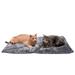 Gray ThermaNAP Faux Fur Self-Warming Pet Bed Mat, 36" L X 24" W X 0.25" H, Large