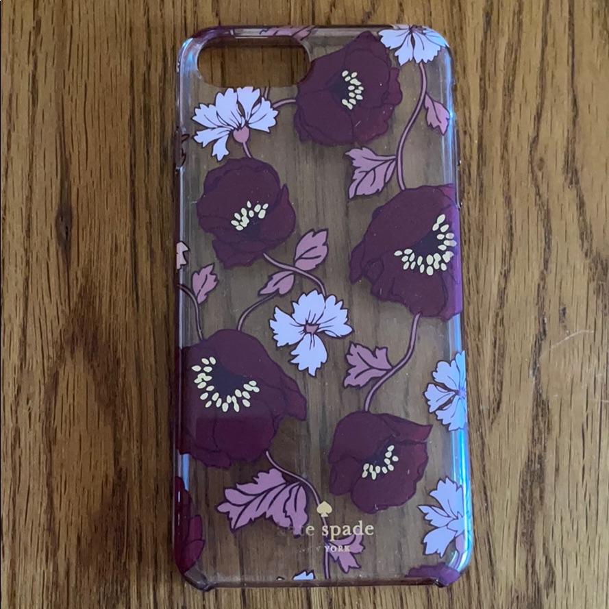 Kate Spade Accessories | Kate Spade Poppy Iphone 7/8 Plus Case | Color: Pink/Red | Size: 7/8+
