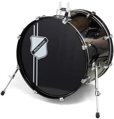Millenium Focus 20"x16" Bass Drum Black