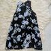 Brandy Melville Dresses | Brandy Melville Floral Dress | Color: Black | Size: 0