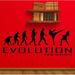 Ebern Designs Evolution Kick Boxing Muay Thai MMA Fight Wall Decal Vinyl in Black | 22 H x 35 W in | Wayfair B5B477827BB7450CB5CCF729DC9010DB