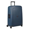 Samsonite S'Cure Eco - Spinner L Koffer, 75 cm, 102 L, TSA-geprüft , Blau (Navy Blue)