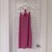 J. Crew Dresses | Jcrew Pink Razor Back Scalloped Dress Size 4 | Color: Pink | Size: 4