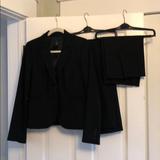 J. Crew Jackets & Coats | Jcrew Black Suit (Blazer, Pant, Skirt) | Color: Black | Size: 6/8