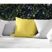 Latitude Run® Outdoor Square Pillow Cover & Insert Eco-Fill/Polyester in Blue/Yellow | 18 H x 18 W x 4 D in | Wayfair