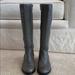 Coach Shoes | Coach Leather Riding Boots Taylor Sz 6.5 | Color: Black/Gray | Size: 6.5