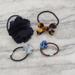 J. Crew Accessories | Lot Of J.Crew Hair Ties | Color: Black/Blue | Size: Os