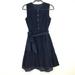 J. Crew Dresses | J.Crew Womens New All Over Eyelet Dress Blue Petit | Color: Blue | Size: 6p