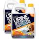 Cleenly Urine Destroying Enzyme Carpet Shampoo Cleaning Detergent (2 x 5 litres) - Digests Urine Salts - Gets Rid of Urine, Vomit, and Faeces Stains