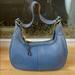 Coach Bags | Coach Blue Legacy West Small Hobo Shoulder Leather Y2k | Color: Blue/Gold | Size: Os