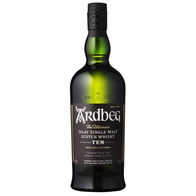 Ardbeg 10 Year Old Islay Single Malt Scotch Whisky Whiskey - Scotland