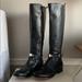 Michael Kors Shoes | Black Michael Kors Leather Riding Boots! Size 7 | Color: Black | Size: 7