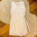 Anthropologie Dresses | Anthropologie Leifsdottir White Dress | Color: Gold/White | Size: 4