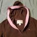 American Eagle Outfitters Tops | 5 For $20! American Eagle Outfitters Hooded Sweatshirt | Color: Brown/Pink | Size: Xs