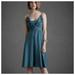 Anthropologie Dresses | Anthropologie Quillaree Bhl Size 0 Chain Strip Blu | Color: Blue | Size: 0