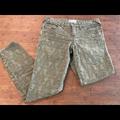 Free People Jeans | Free People Army Green Jeans | Color: Green | Size: 26
