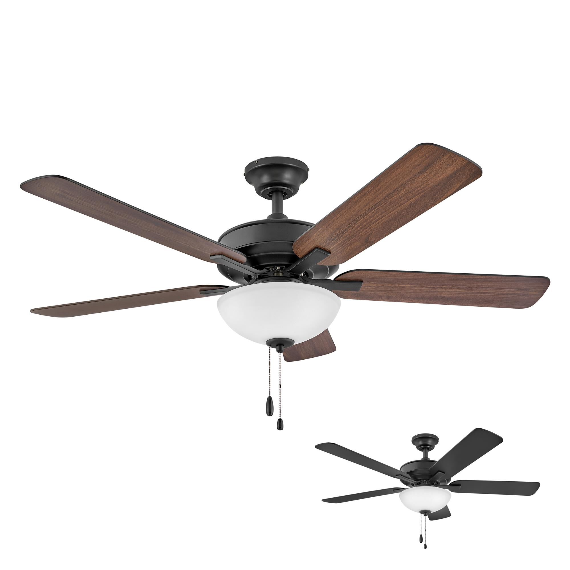 Hinkley Lighting Metro Illuminated 52 Inch Ceiling Fan with Light Kit - 903352FMB-LIA