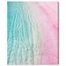 Oliver Gal Nautical & Coastal Unicorn Beach, Modern & Contemporary Pink - Graphic Art Canvas in Blue/Pink | 24 H x 20 W x 1.5 D in | Wayfair