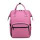 Nappy Changing Backpack Baby Diaper Bag Rucksack with Insulated Pockets Waterproof Travel Backpack Pink 25 * 18 * 40CM