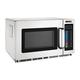 Buffalo 1800W Programmable Commercial Microwave Oven 34 Litre | Stainless Steel | 13A | FB864