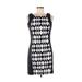 Ruby Rox Casual Dress - Sheath: Black Argyle Dresses - Women's Size 6