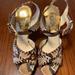 Michael Kors Shoes | Authentic Michael Kors Heeled Sandals | Color: Brown | Size: 6.5