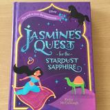 Disney Other | Disney Jasmine’s Quest For Stardust Sapphire Book | Color: Purple | Size: Hardcover