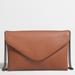 J. Crew Bags | Last Chance * J. Crew Leather Envelope Clutch, Camel Brown | Color: Brown/Tan | Size: Os
