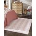 Gray 27 x 0.5 in Area Rug - Sabrina Soto™ Collection Casa Geometric Cotton Pink Area Rug Cotton | 27 W x 0.5 D in | Wayfair 3153812