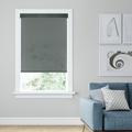 LEVOLOR Custom Cordless Solar Screen Roller Shade, 10% in Iron Synthetic Fabrics | 24 H x 41 W x 3.25 D in | Wayfair
