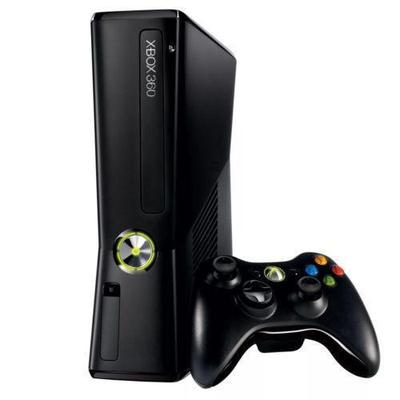 January Deals - Xbox 360 Slim HDD 250 GB Black | Refurbished - Excellent Condition